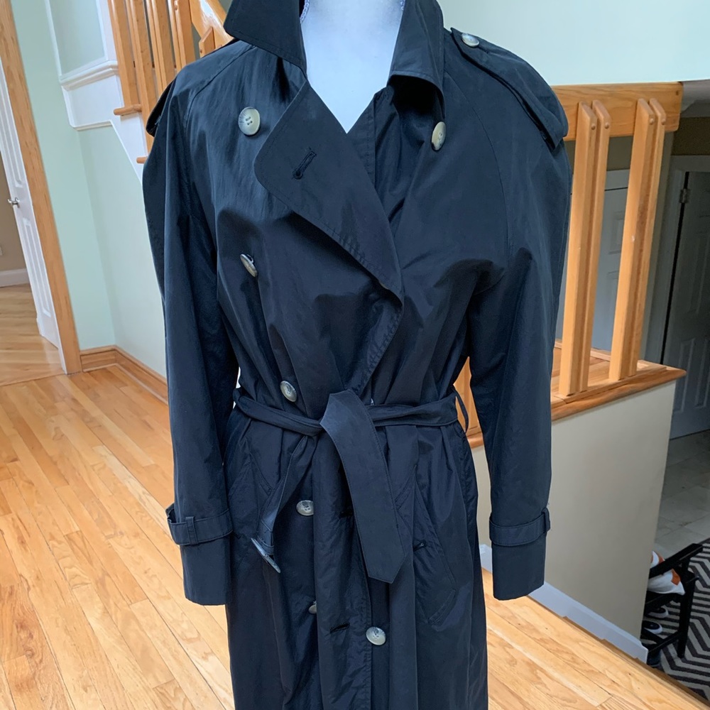 Burberry Prorsum Collection full length raincoat